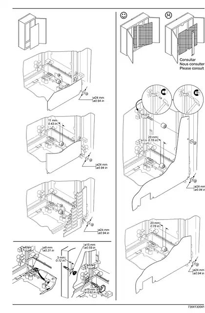 schneider施耐德PanelSeT PLA - Bolting Accessories Supplied with Enclosure PLA - User guide